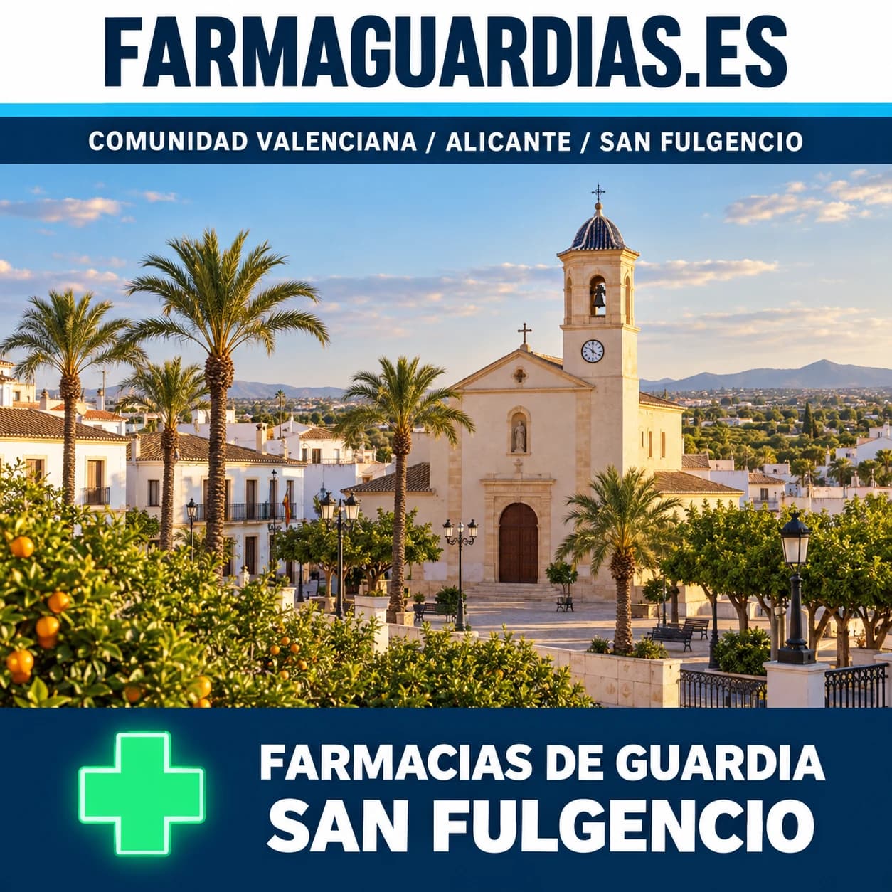 Farmacia de guardia en San Fulgencio, provincia de Alicante
